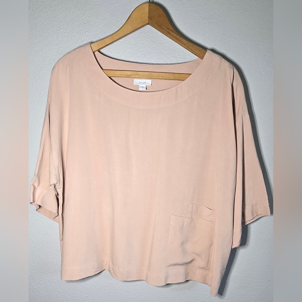 J. Jill "Pure Jill" Women's Blush Boxy Top